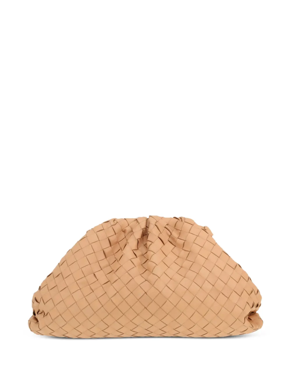 Bottega Veneta Pre-Owned Pouch Intrecciato clutch bag - Nude