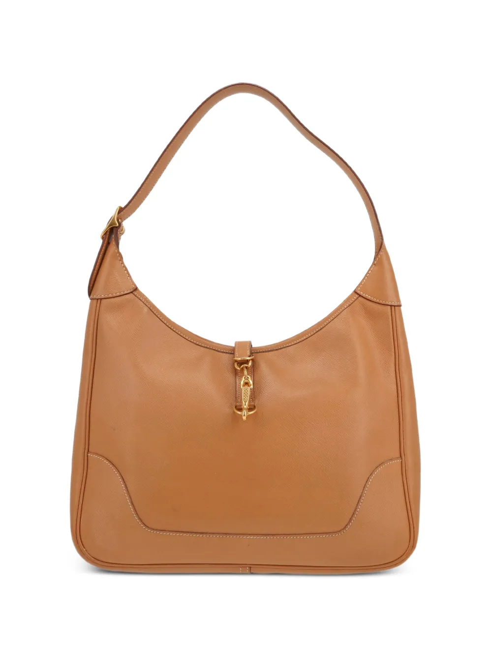 Hermès Pre-Owned 1993 Trim Courchevel shoulder bag - Marrone