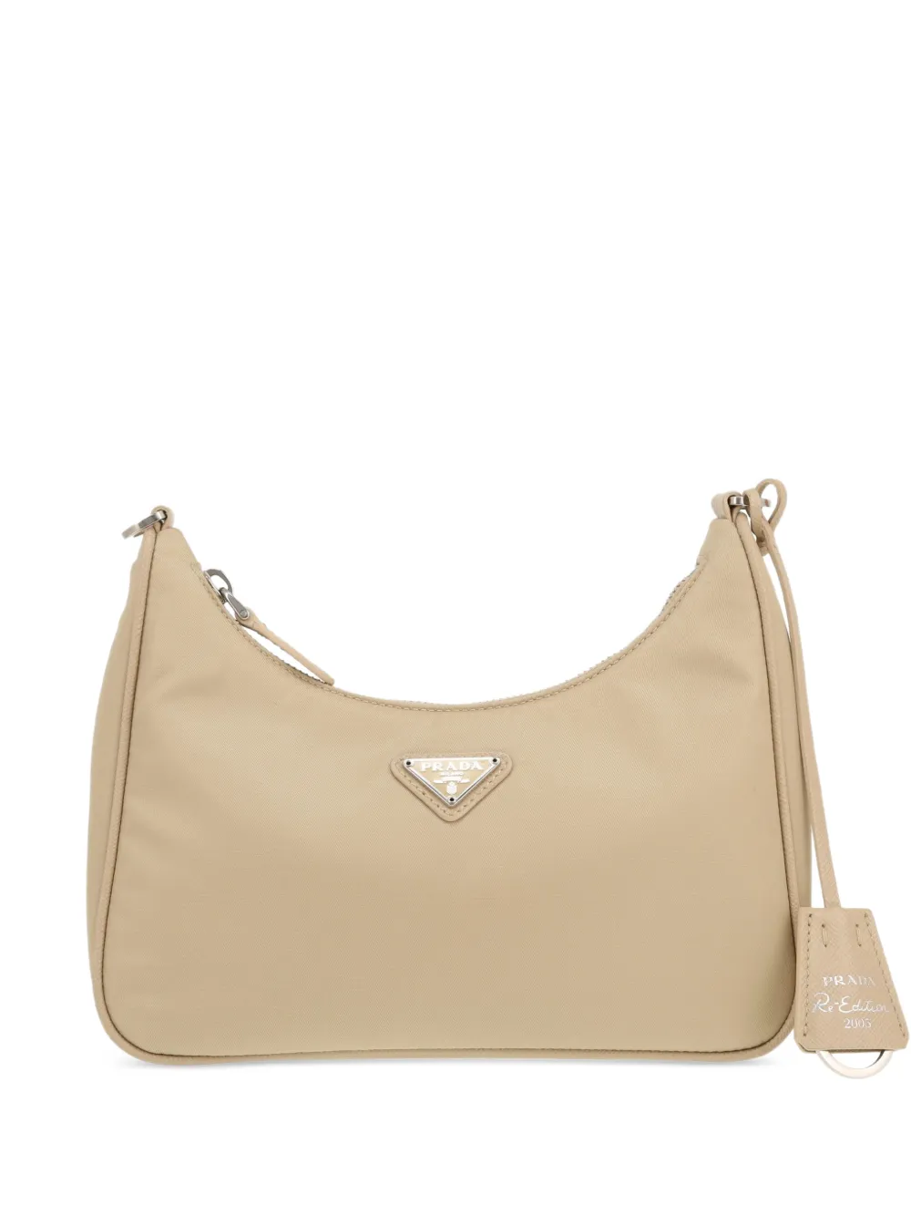 Prada Pre-Owned Re-Edition 2005 shoulder bag - Nude