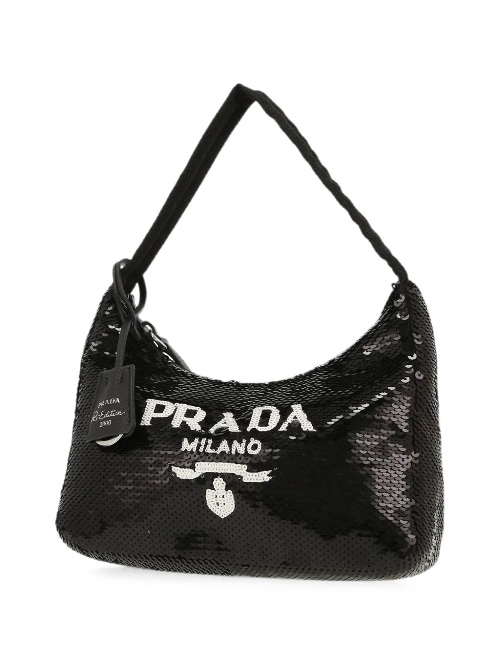 Prada Pre-Owned 2020's sequin-embellished tote bag - Schwarz