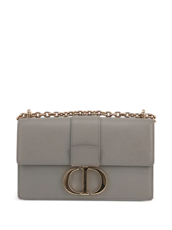 Dior Pre-owned 2020's 30 Montaigne Tote Bag in Grey