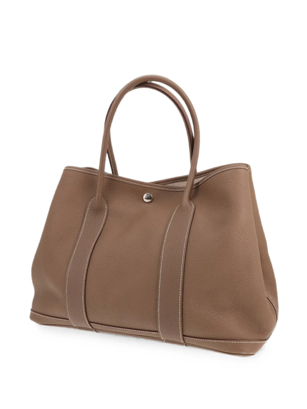Hermès Pre-Owned 2011 Garden Party Togo tote bag - Marrone