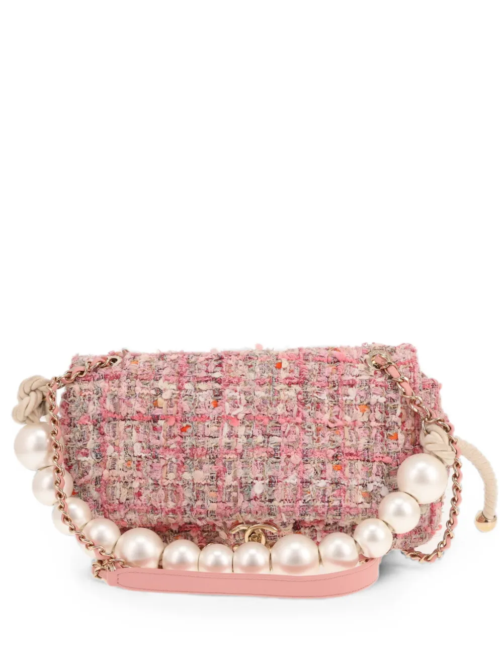 CHANEL Pre-Owned 2019 Timeless pearl-handle tote bag - Rosa