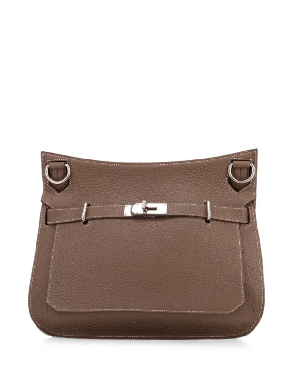 Hermès Pre-owned 2008 Jypsiere Shoulder Bag in Brown