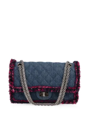 CHANEL Pre-Owned ツイード クラシック フラップ ショルダーバッグ