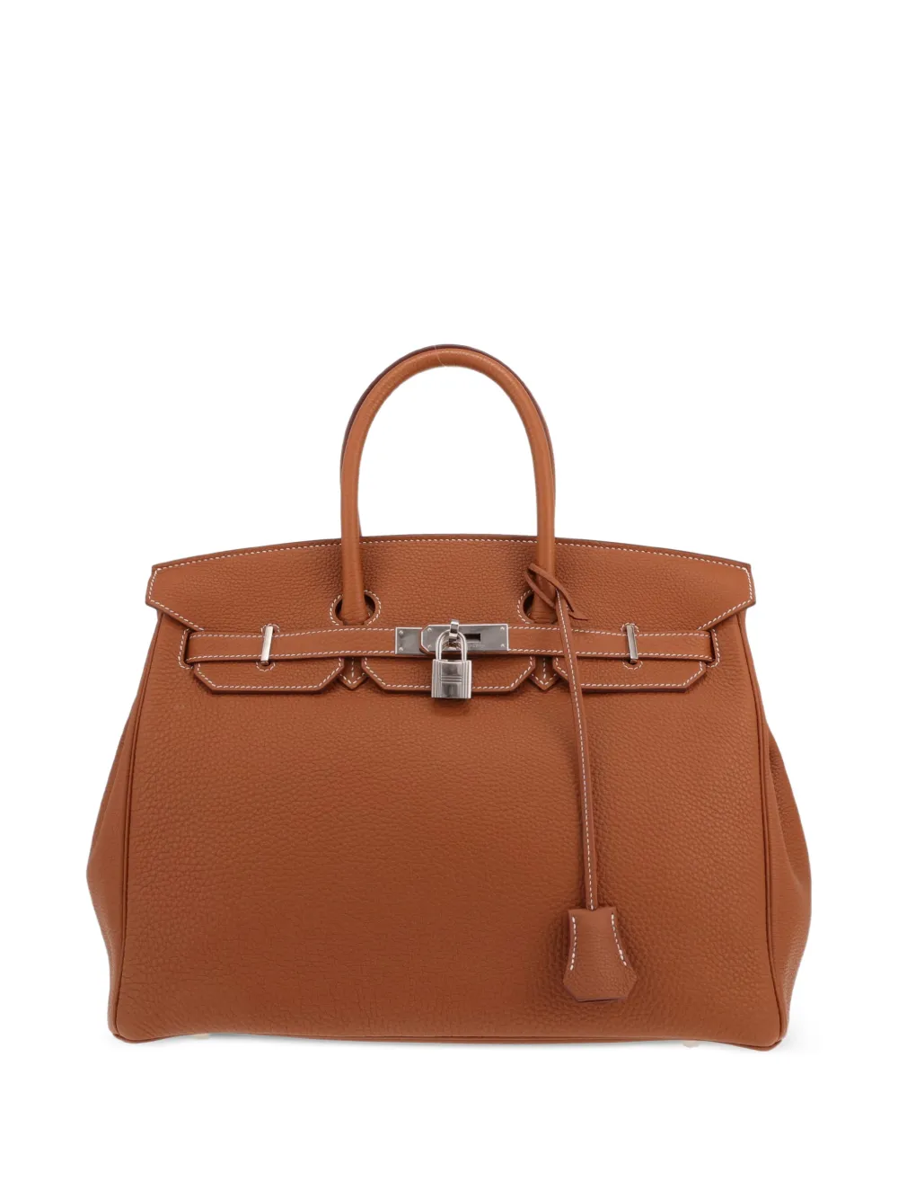 Hermès Pre-Owned 2019 35 Birkin handbag - Marrone