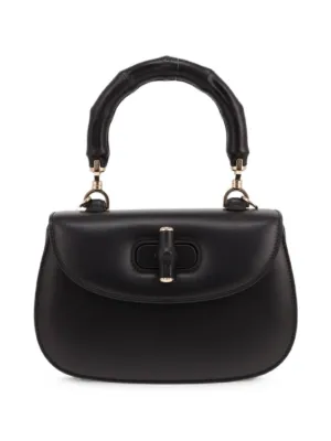 Gucci Pre-Owned バンブー ショルダーバッグ | ブラック | FARFETCH JP