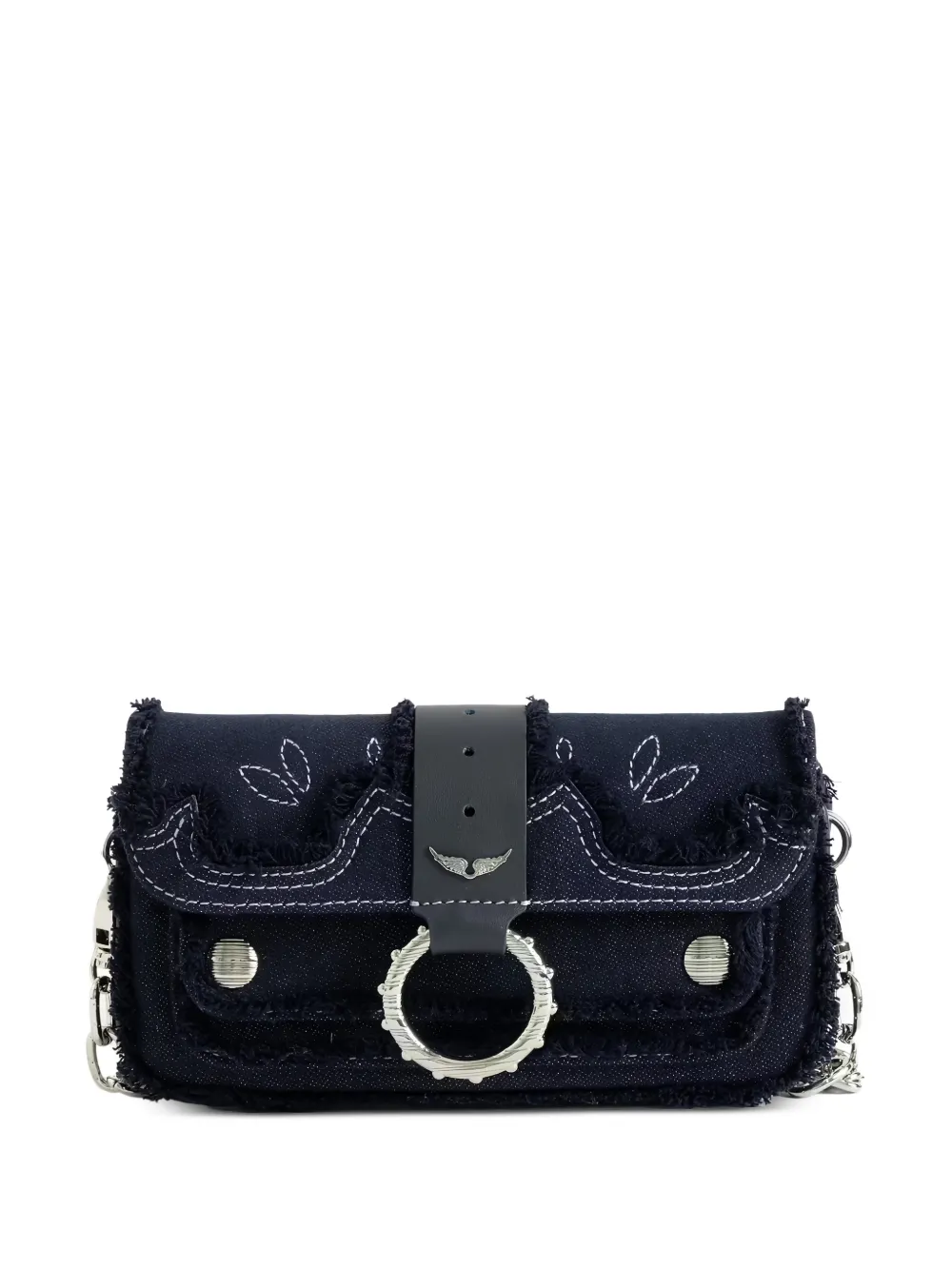 Zadig&Voltaire Kate denim wallet bag