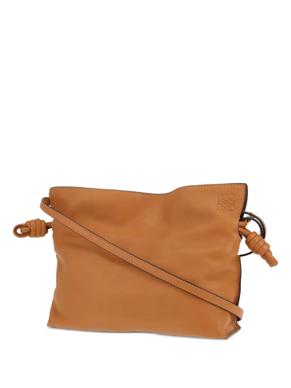 Loewe Pre-Owned Flamenco clutch bag - Braun
