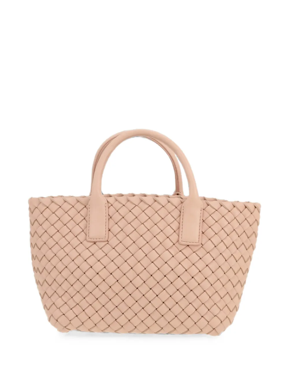Bottega Veneta Pre-Owned 2020s mini Cabat Intrecciato shoulder bag - Rosa