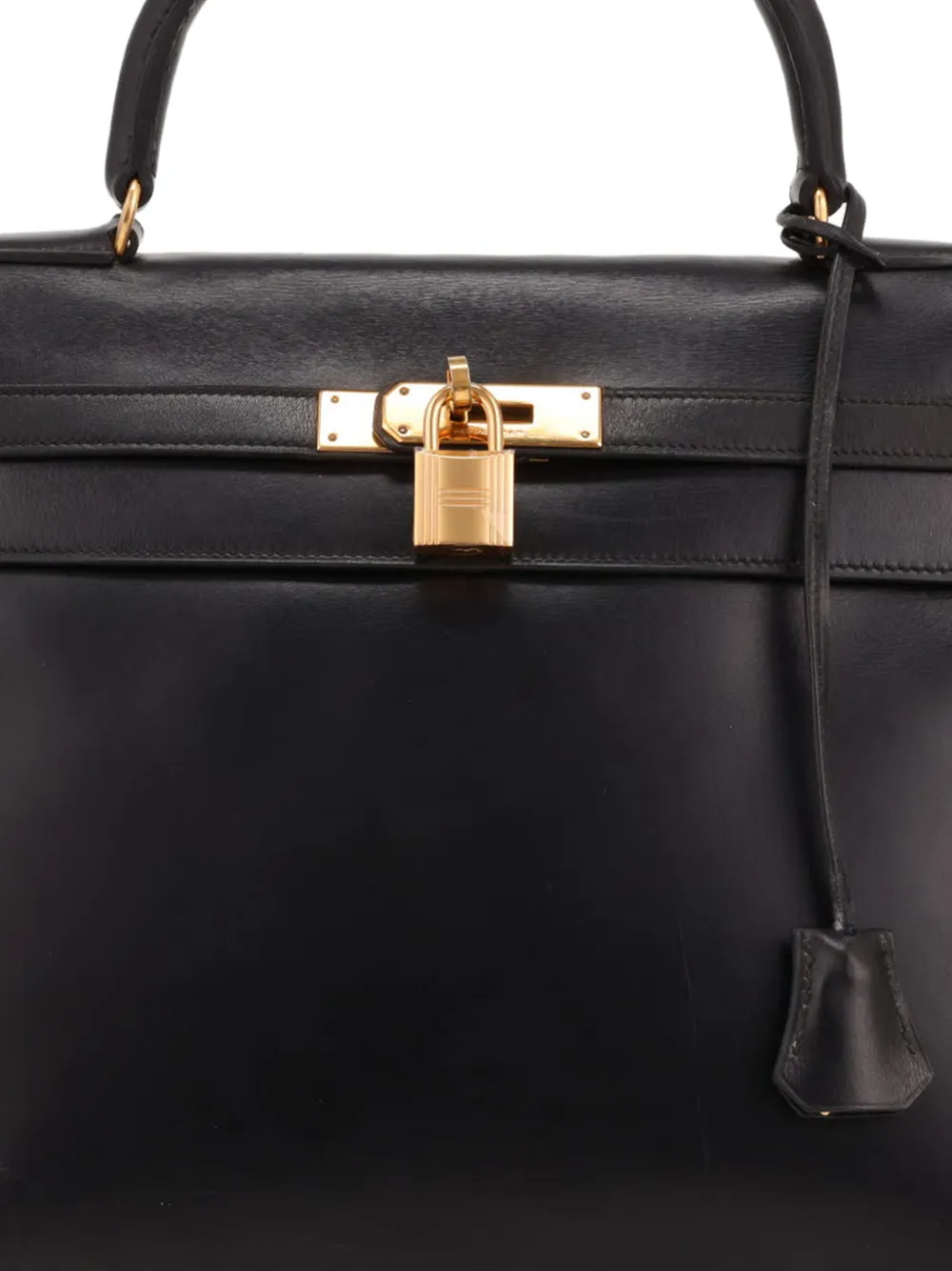 Hermès Pre-owned 1978 35 Kelly Tote Bag in Black, view 5
