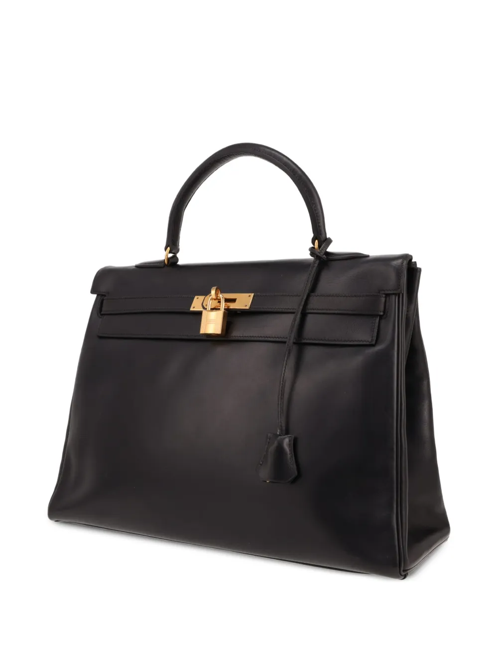 Hermès Pre-owned 1978 35 Kelly Tote Bag in Black, view 4