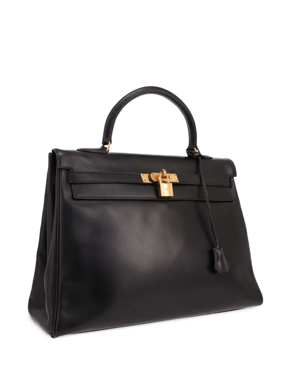 Hermès Pre-owned 1978 35 Kelly Tote Bag in Black, view 3