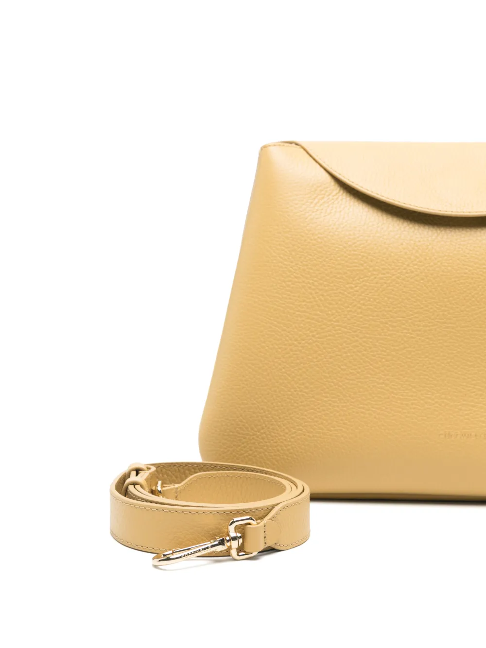 Coccinelle Tiggy braided leather tote bag Beige