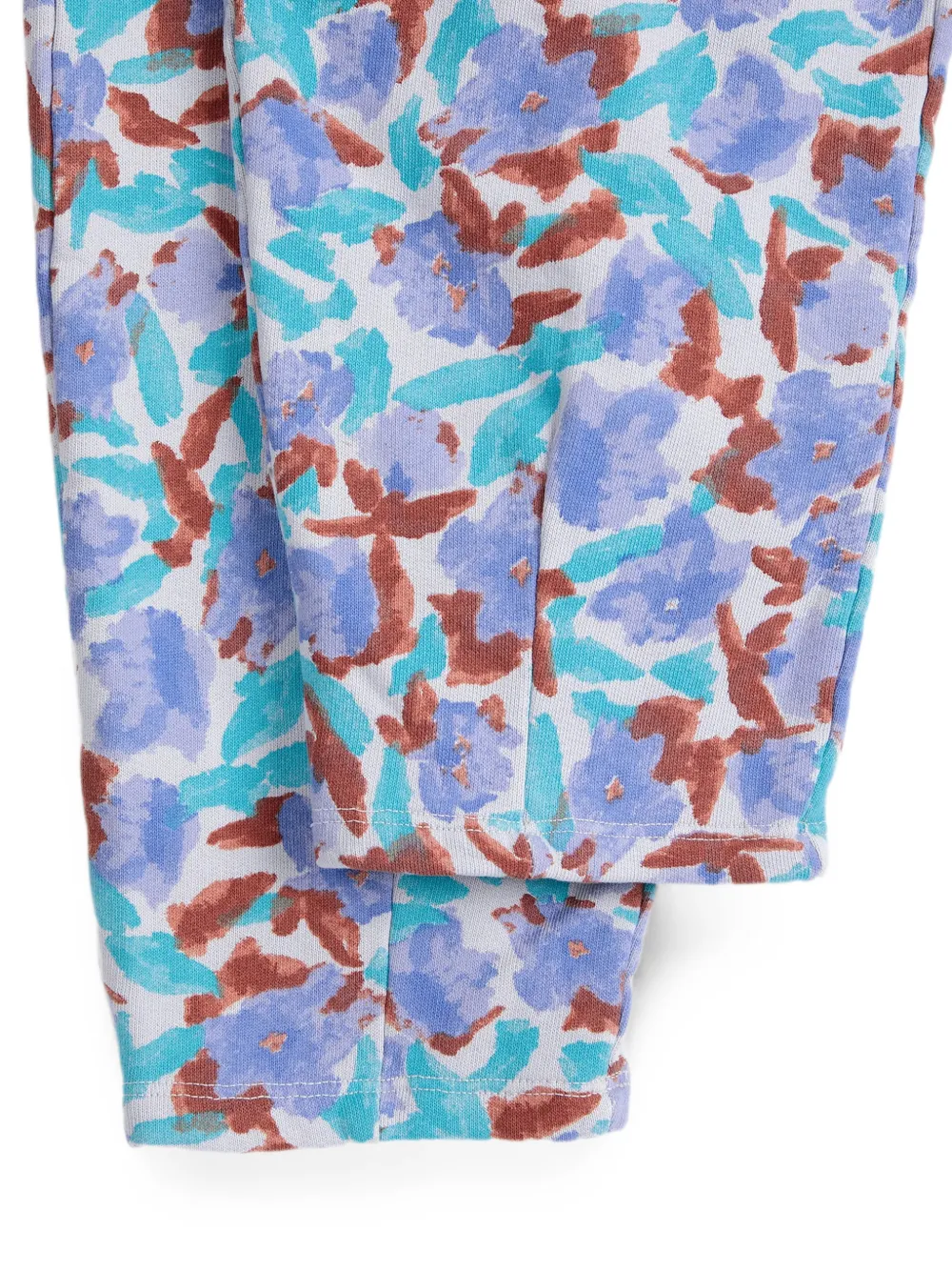 Bobo Choses Broek met bloemenprint Paars
