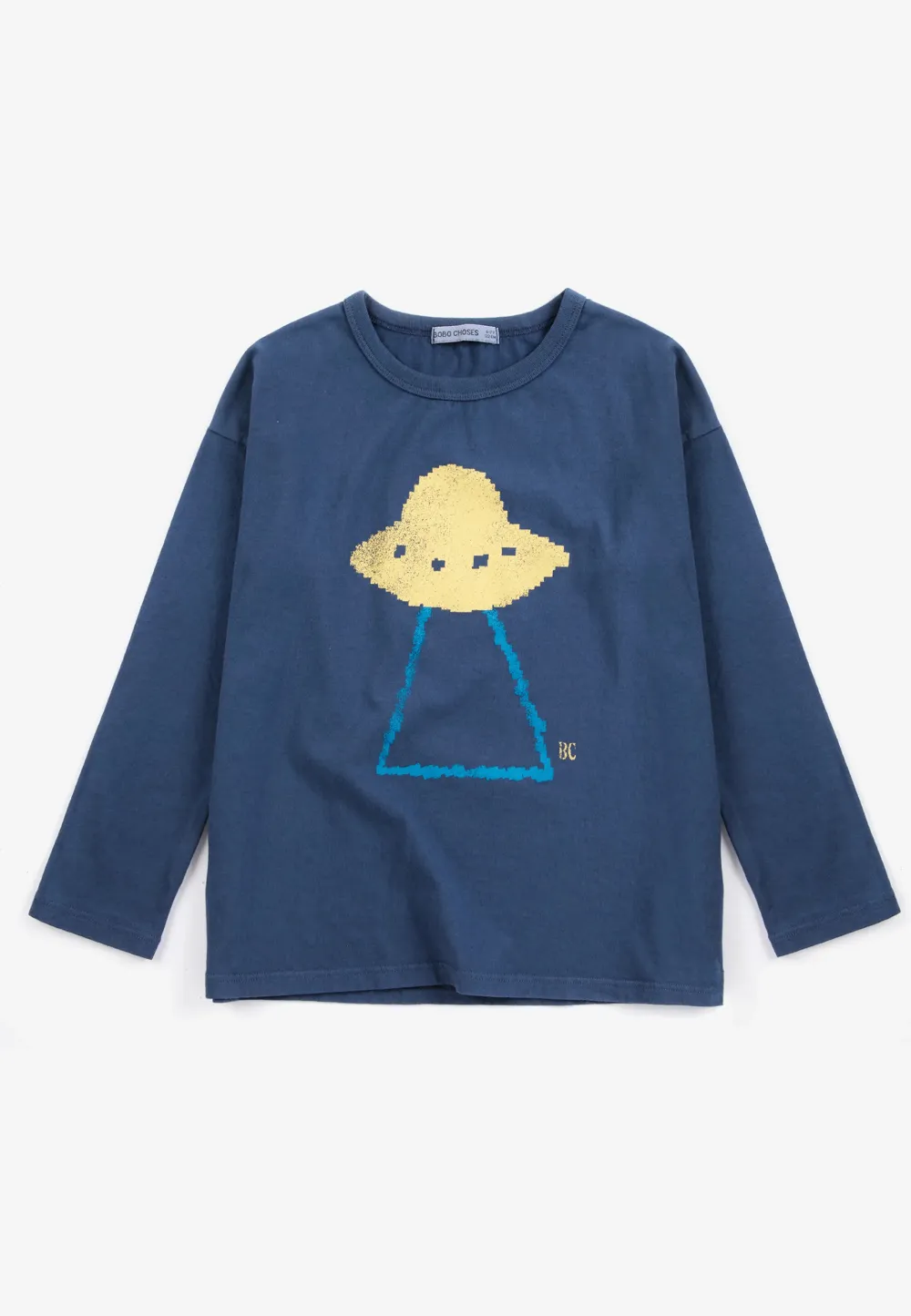 Bobo Choses T-shirt Pixel Abduction a maniche lunghe - Blu