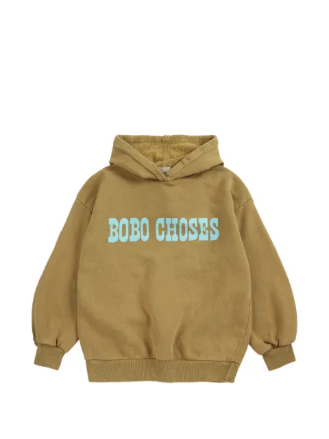 Bobo Choses Pop logo-print hoodie