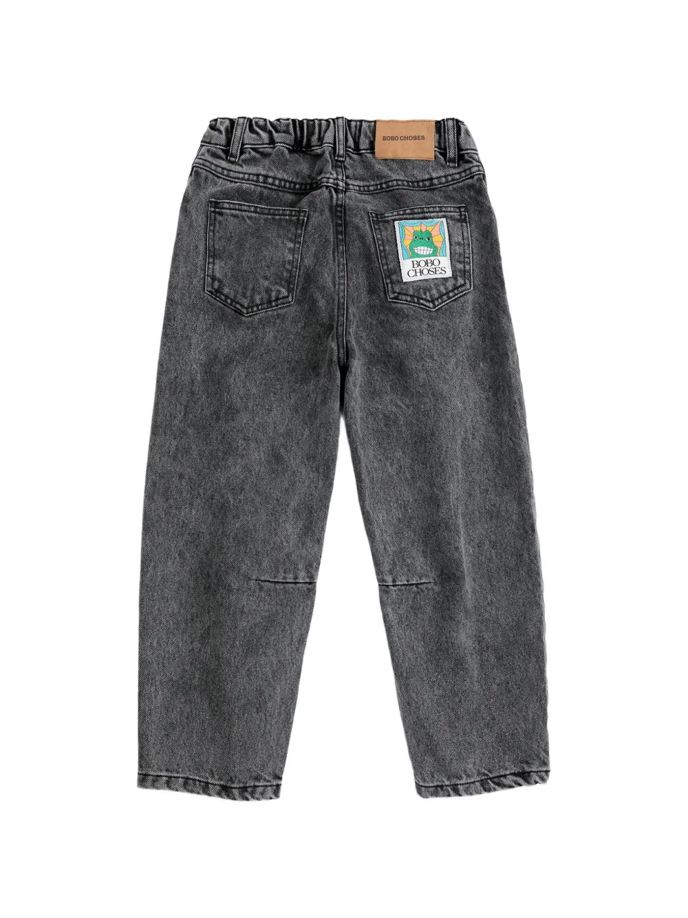 Bobo Choses Beast Tag jeans Zwart
