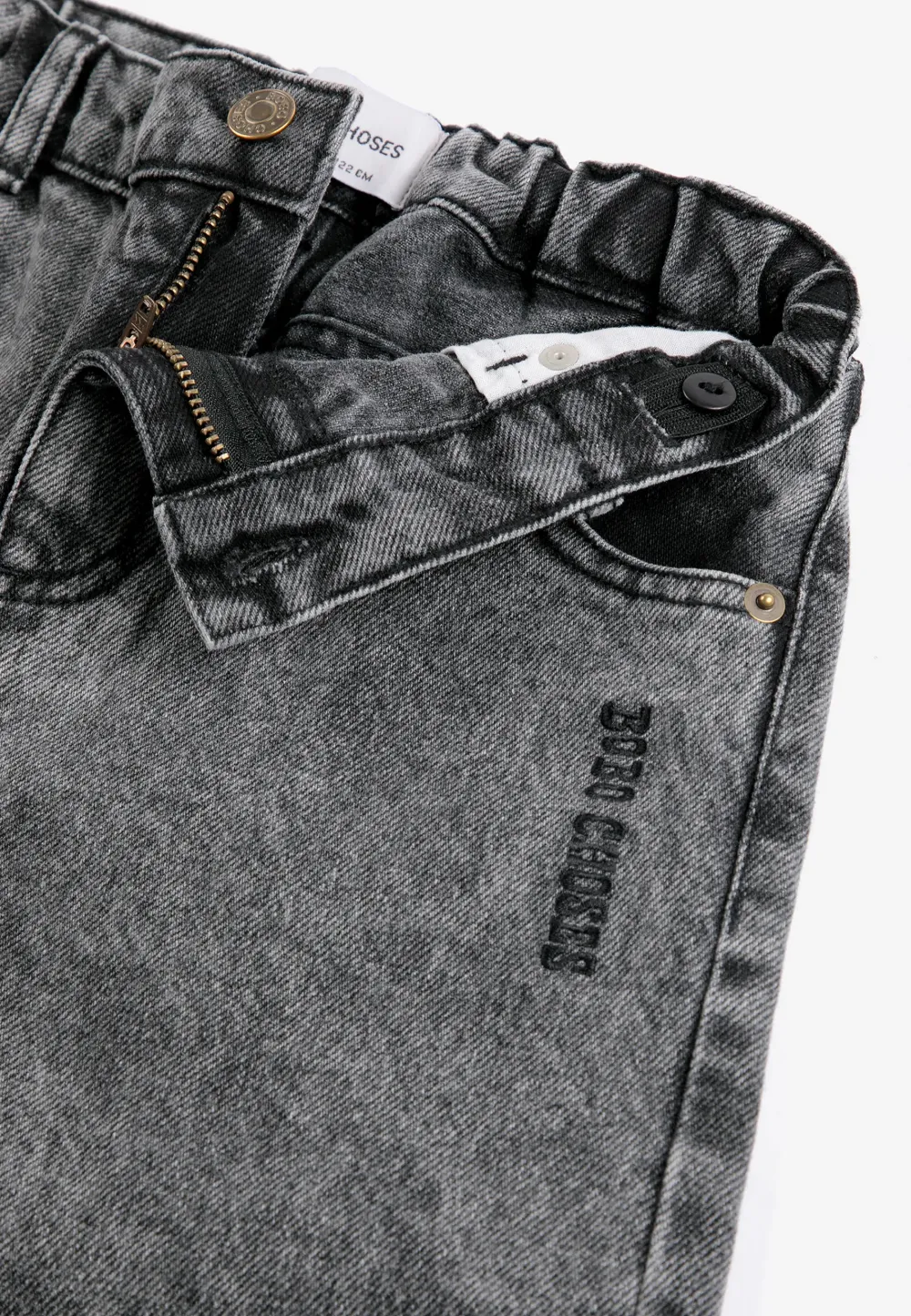 Bobo Choses Beast Tag jeans Zwart
