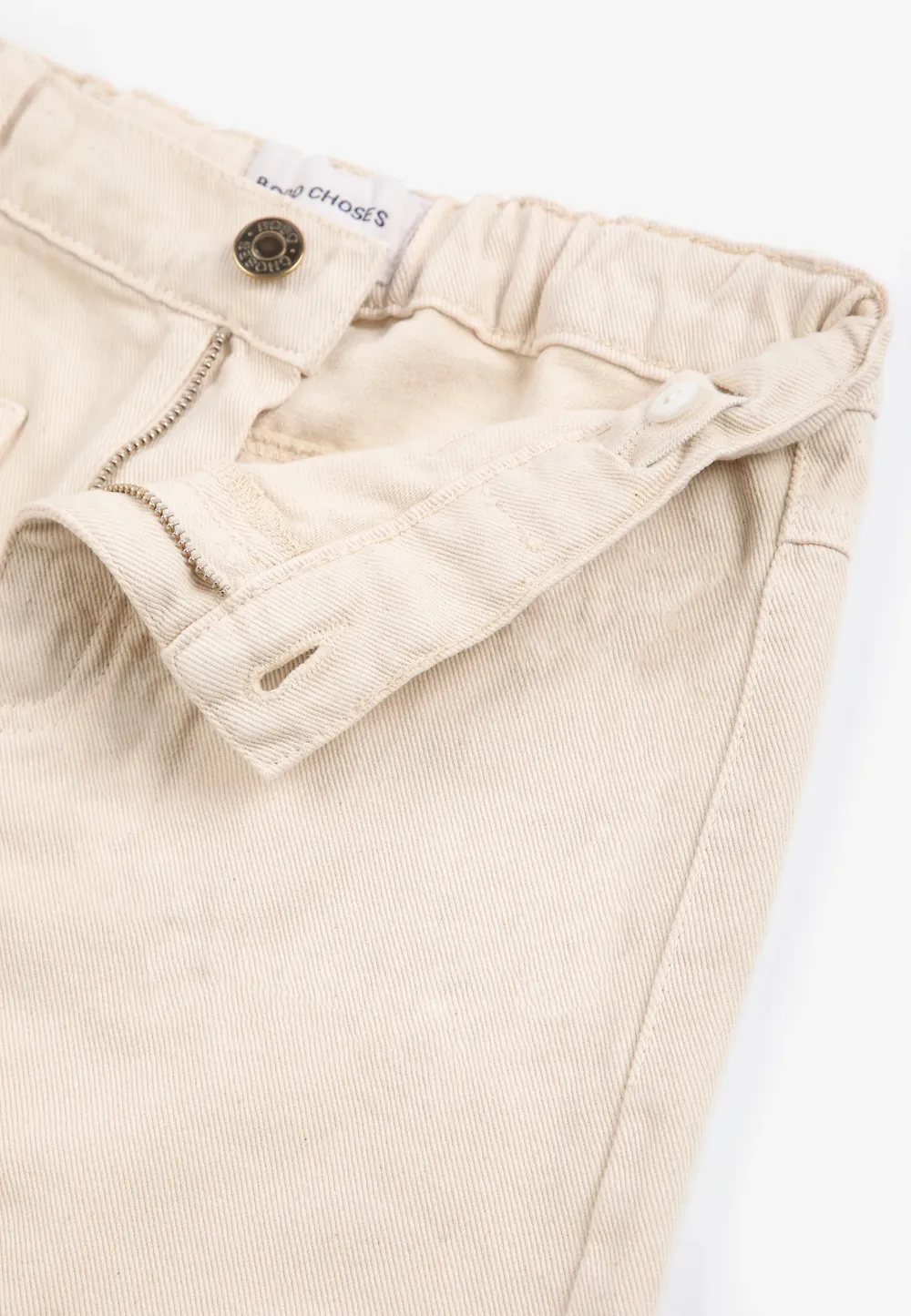 Bobo Choses Everyday Ghosts twill broek Beige