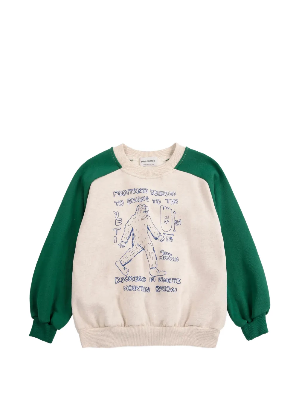 Bobo Choses Felpa Mr. Footish con stampa grafica - Toni neutri