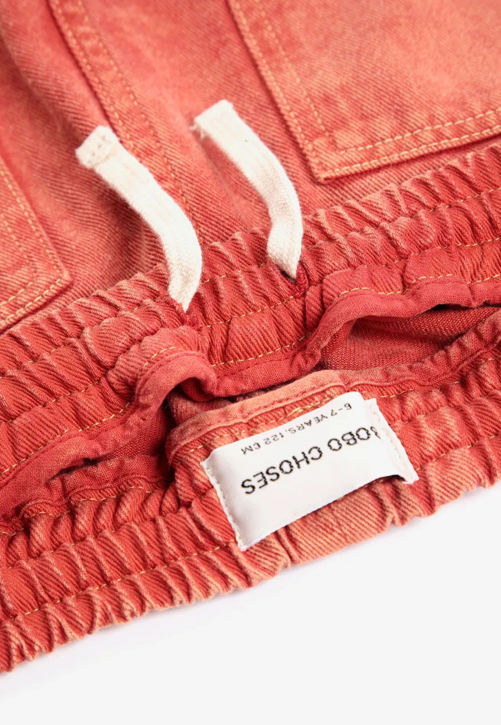 Bobo Choses Taxi Saurus Tag jeans Oranje