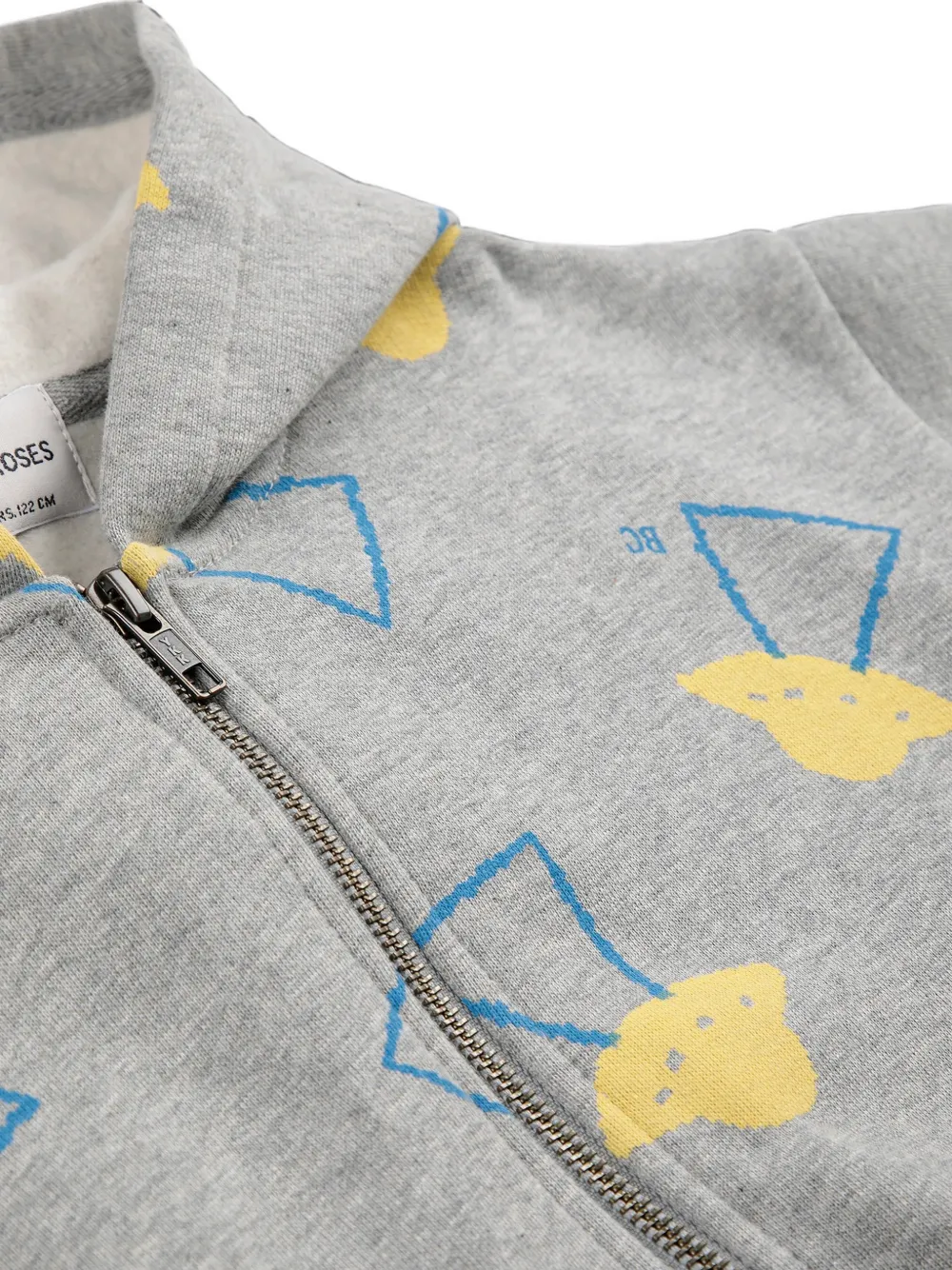 Bobo Choses Hoodie met grafische print Grijs