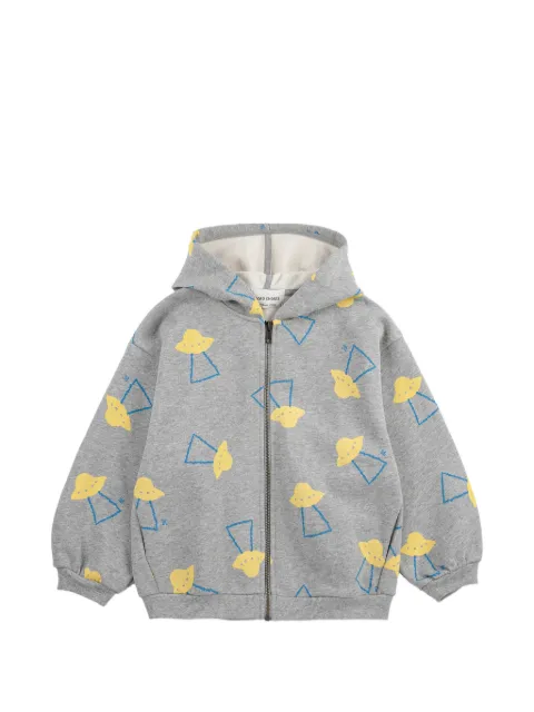 Bobo Choses graphic-print zip-up hoodie