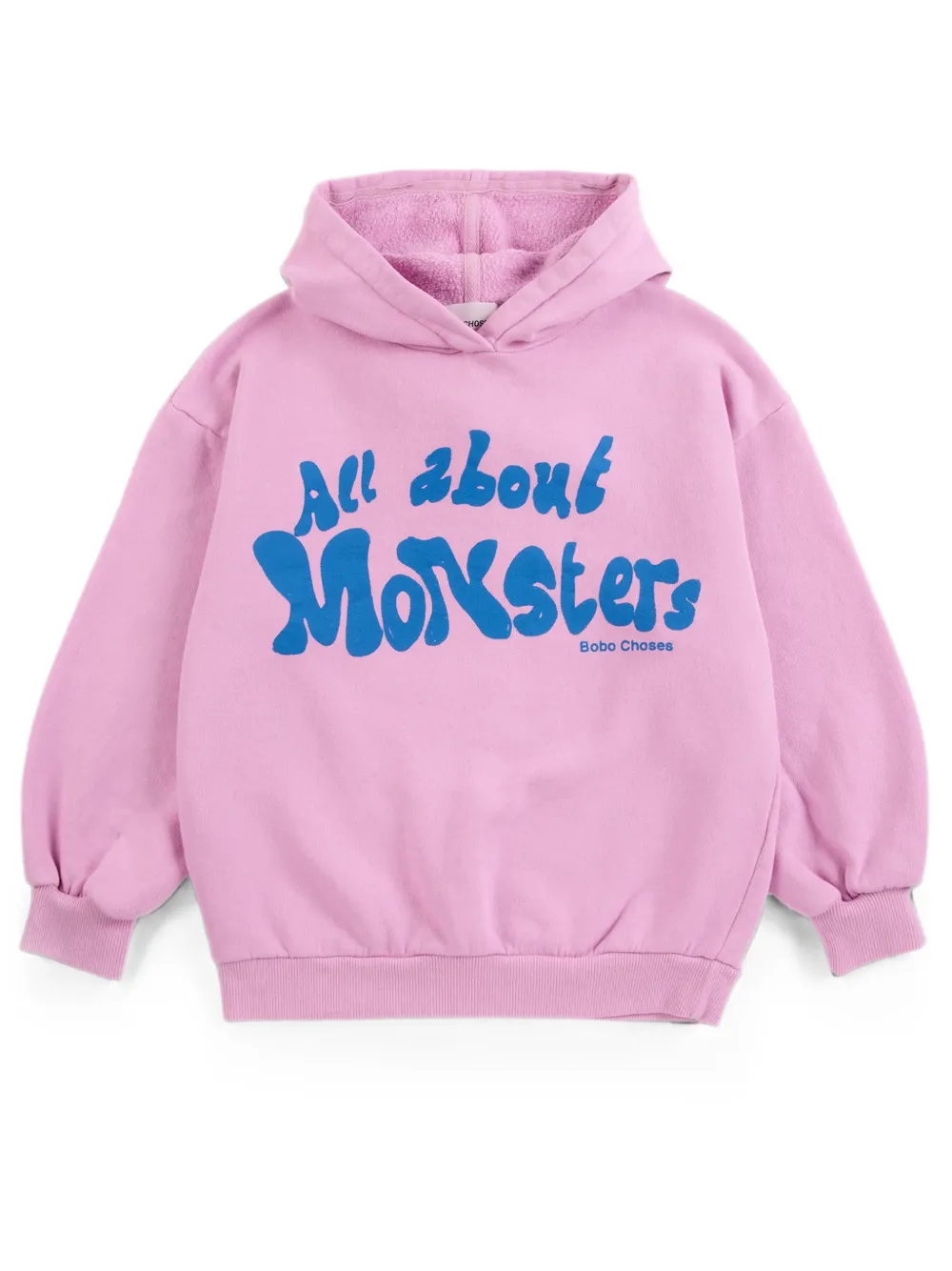 Bobo Choses All About Monsters hoodie met logo-print Roze