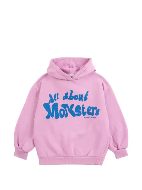 Bobo Choses All About Monsters logo-print hoodie