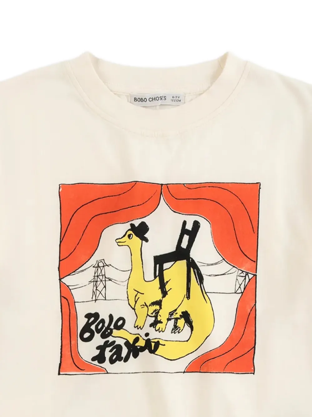 Bobo Choses T-shirt met grafische print Beige