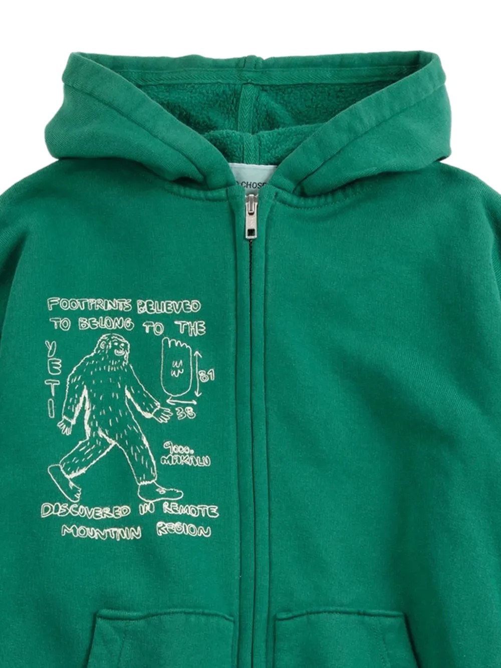 Bobo Choses Hoodie met grafische print Groen