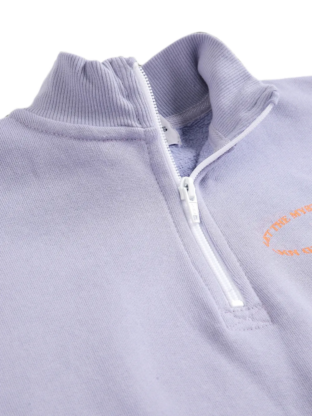 Bobo Choses Mystery BC sweater met halve rits Paars