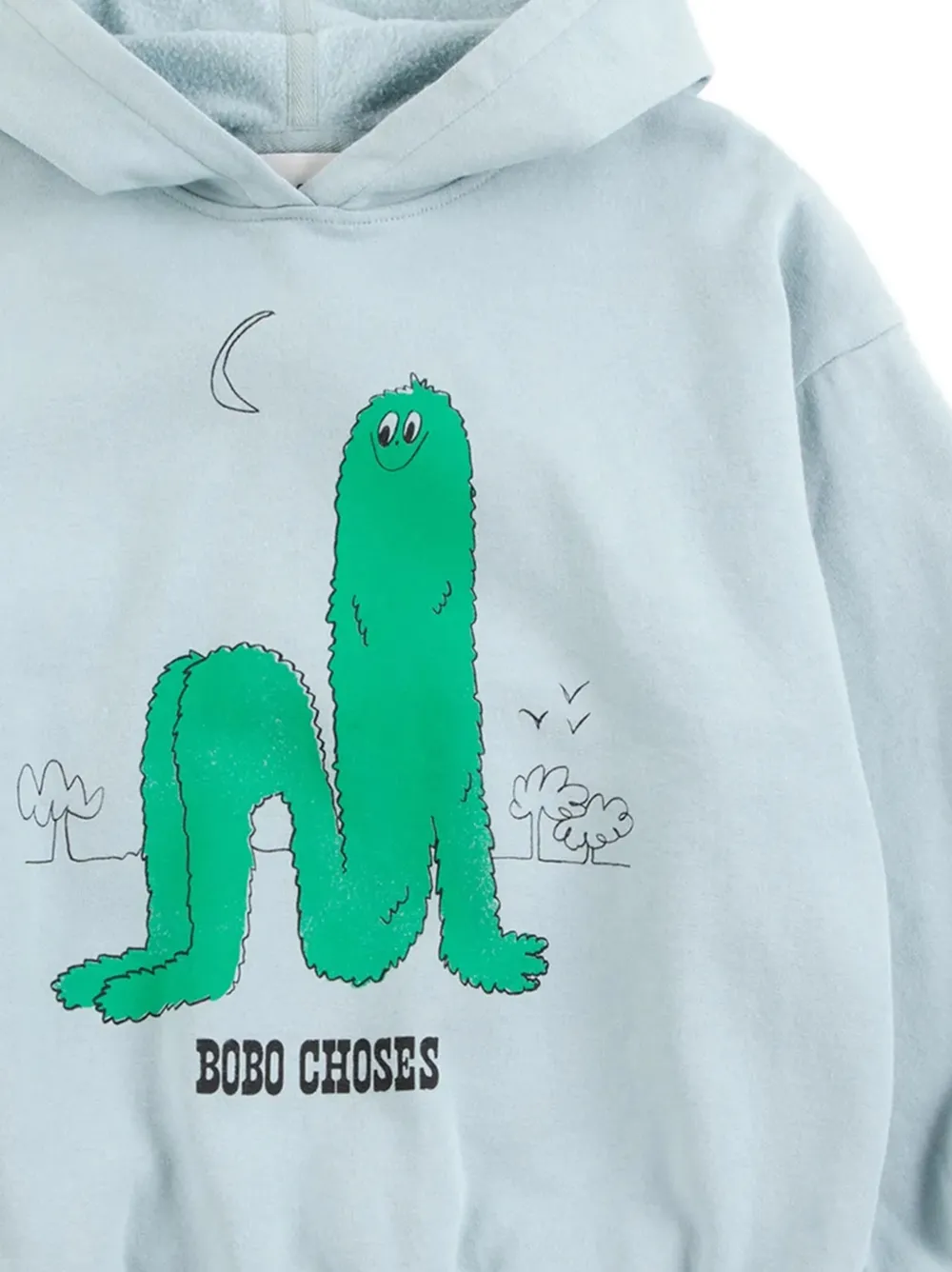 Bobo Choses Hoodie met print Blauw