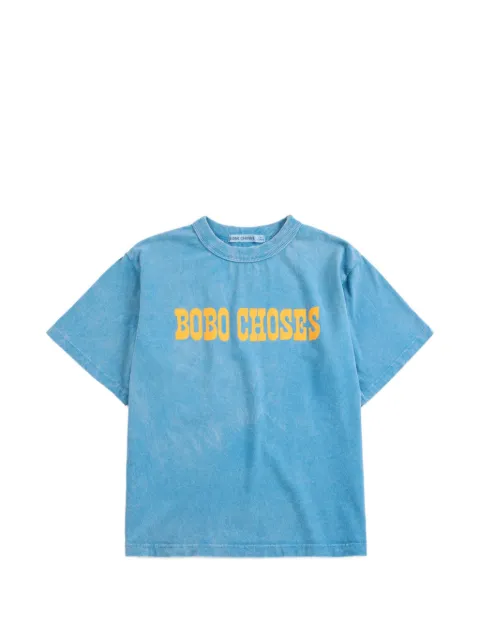 Bobo Choses logo-print short-sleeve T-shirt