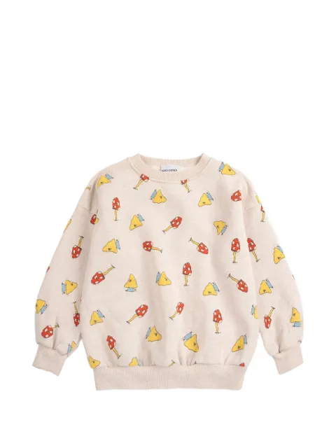 Bobo Choses Mush Monster-print sweatshirt