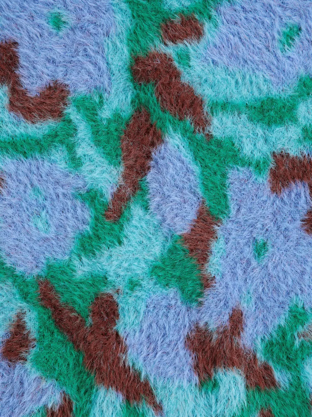 Bobo Choses Trui met waterverf-effect en jacquard Blauw
