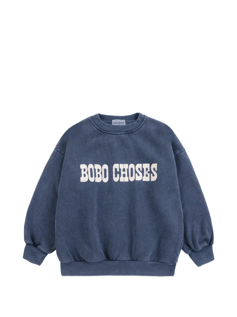 Bobo Choses Felpa Bobo Choses Pop con logo - Blu