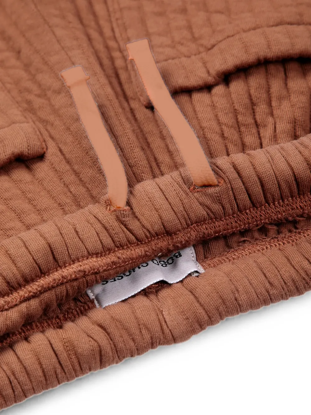 Bobo Choses Gewatteerde broek met opgestikte zak Bruin