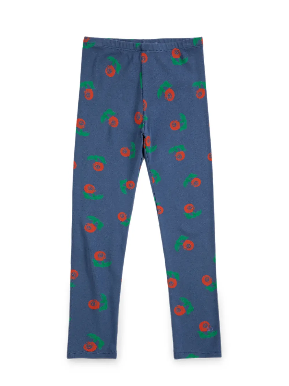 Bobo Choses Broek met Stamp Bloom-print Blauw
