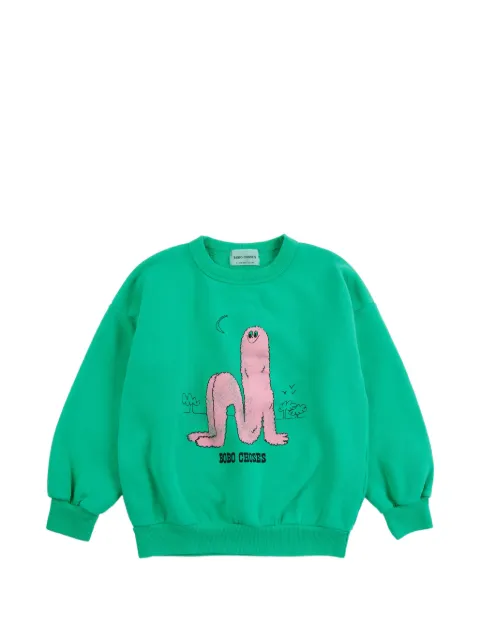 Bobo Choses Puff graphic-print long-sleeve sweatshirt