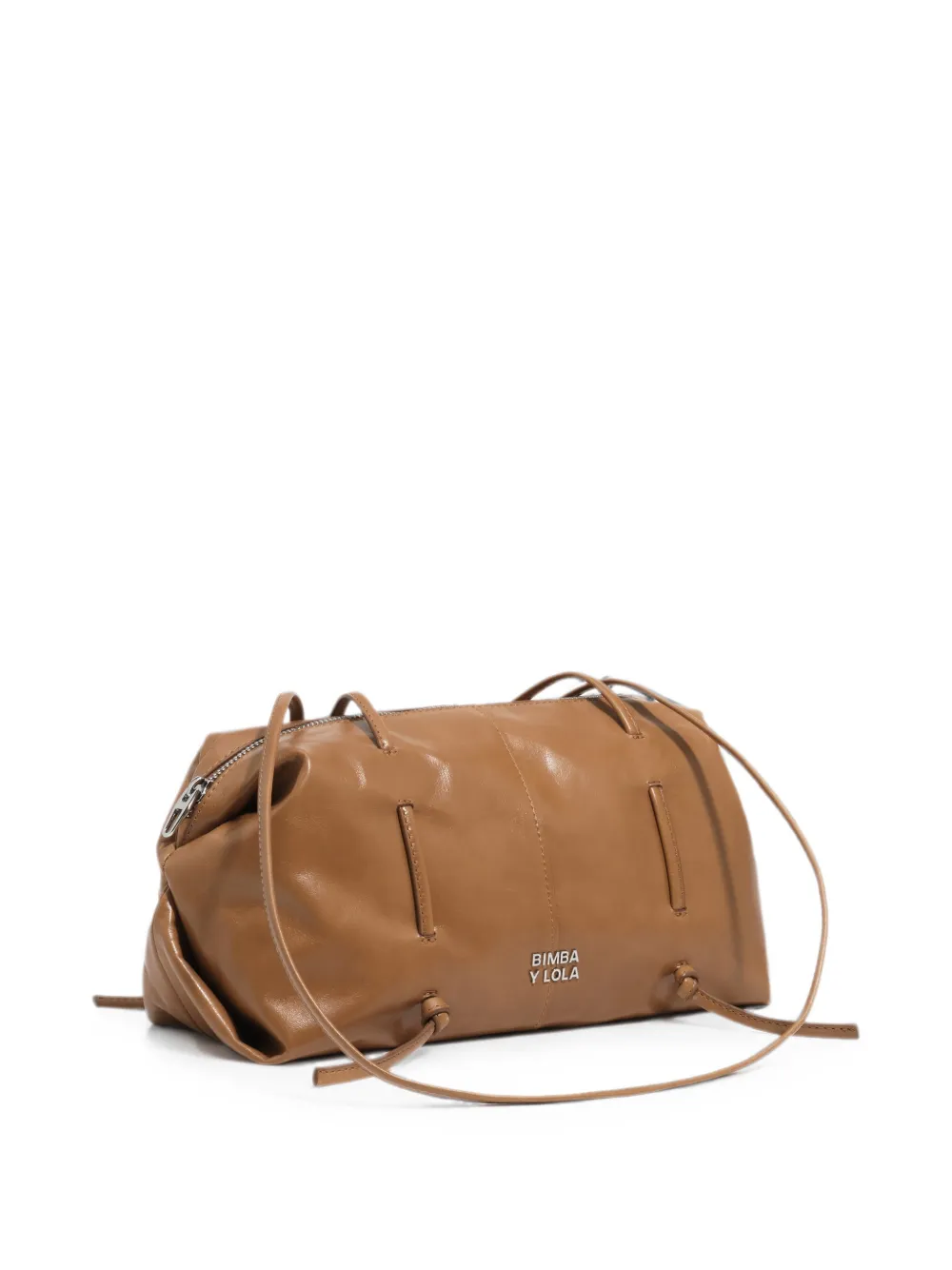 BIMBA Y LOLA Lolita leren tas Bruin