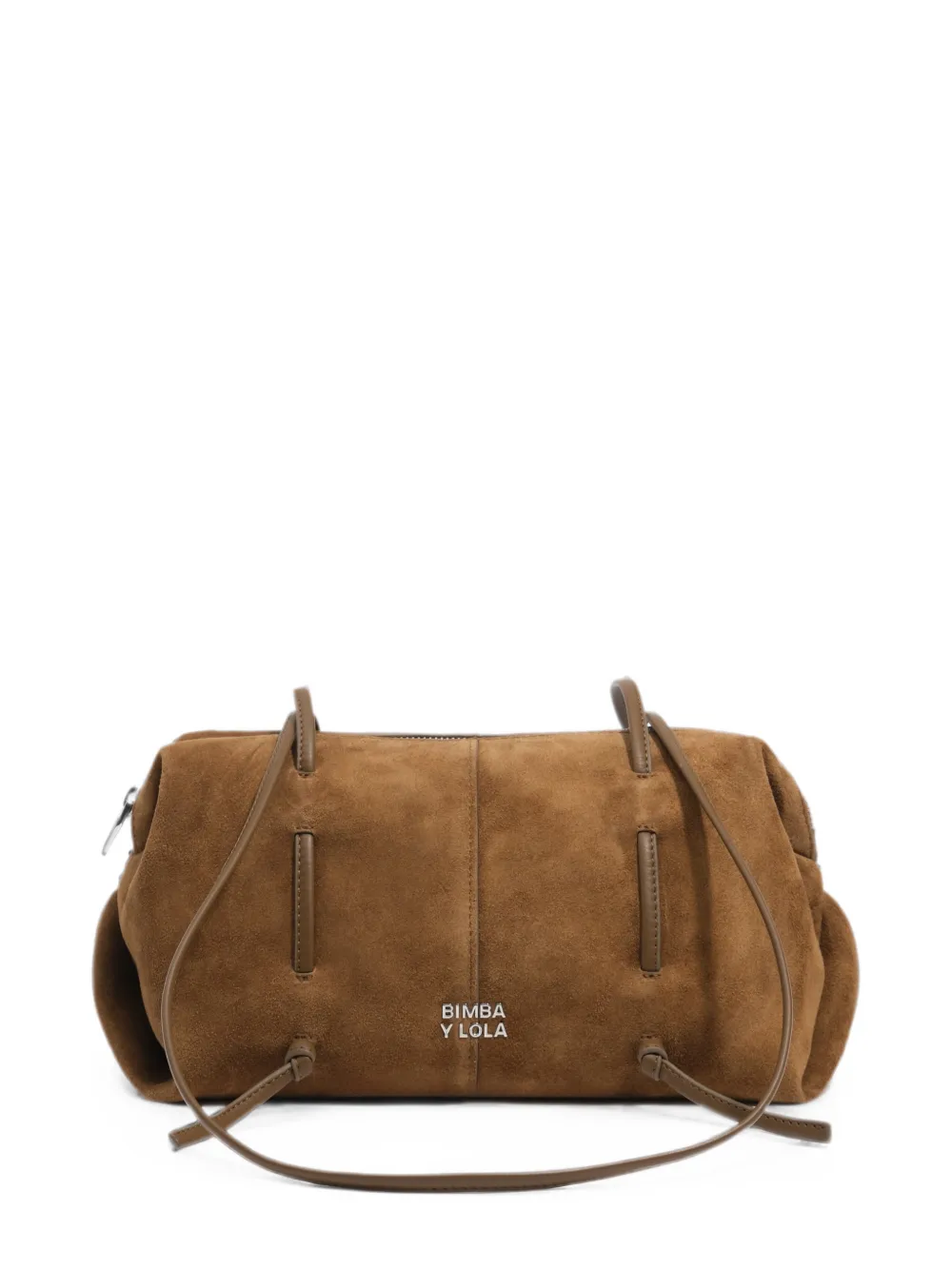 Bimba y Lola olive suede Lolita bag - Marrone