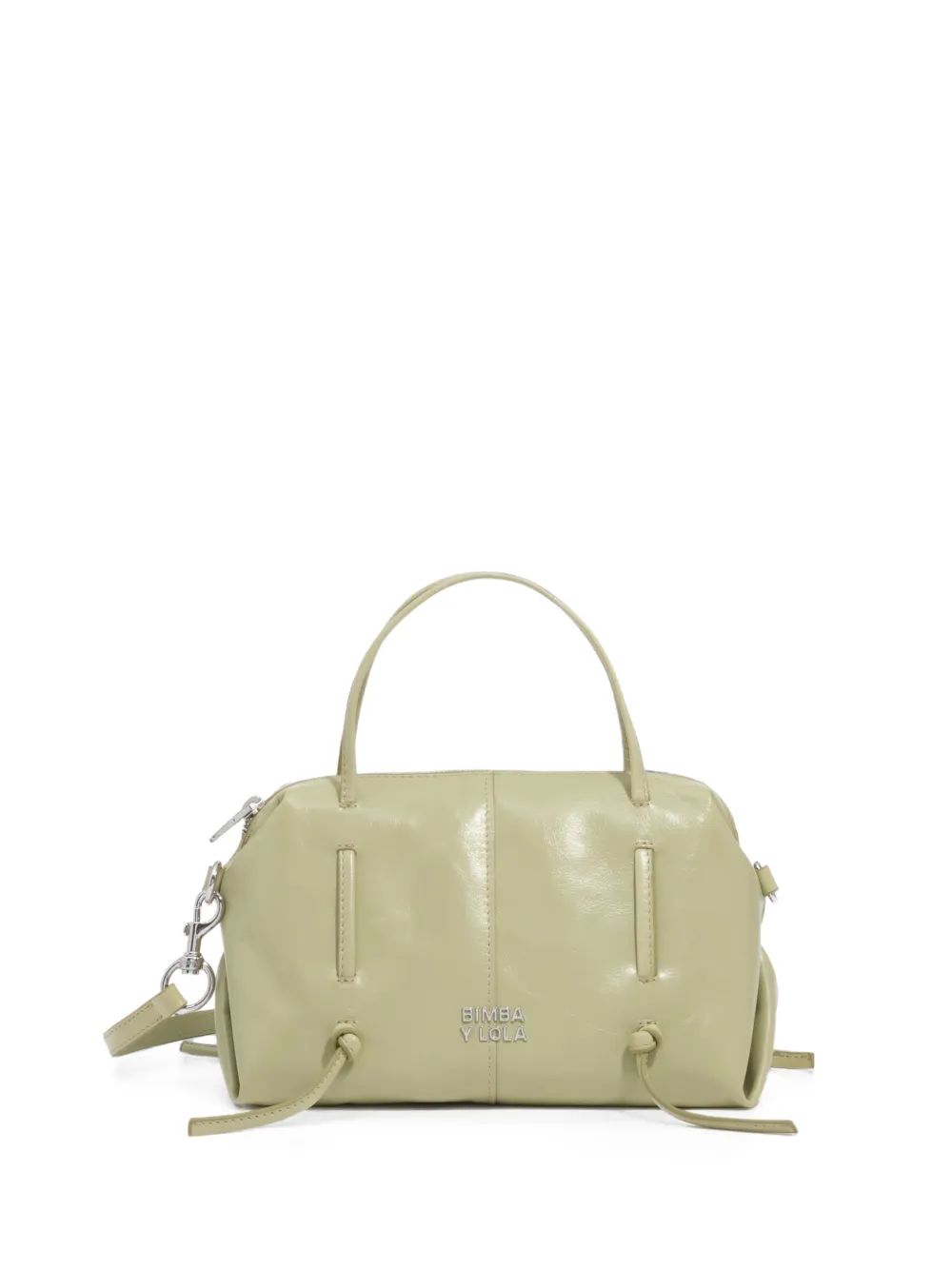 BIMBA Y LOLA mini pastel green leather Lolita bag