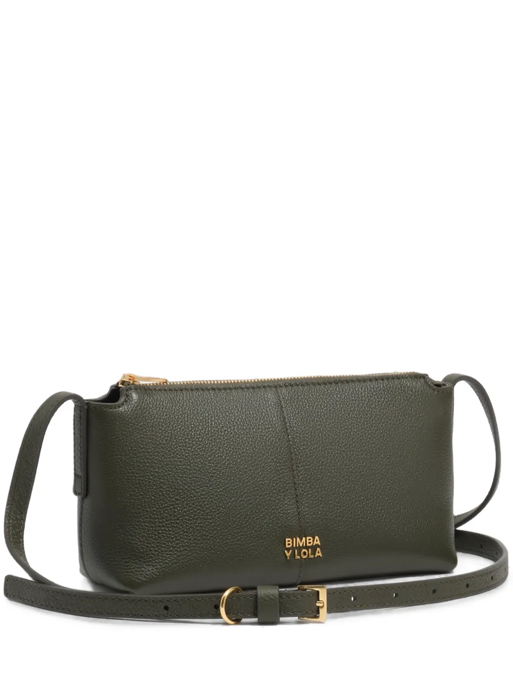 BIMBA Y LOLA Leren mini-tas Groen