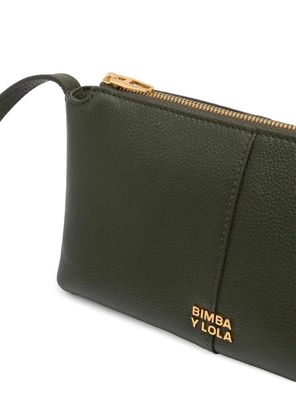 BIMBA Y LOLA Leren mini-tas Groen