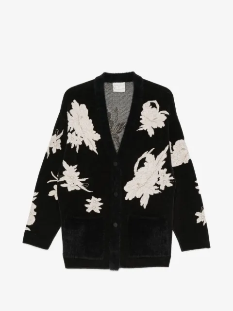 Forte Forte floral-embroidered cardigan-style jacket