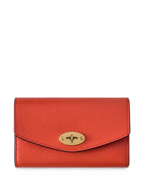 Mulberry Darley grained-leather wallet