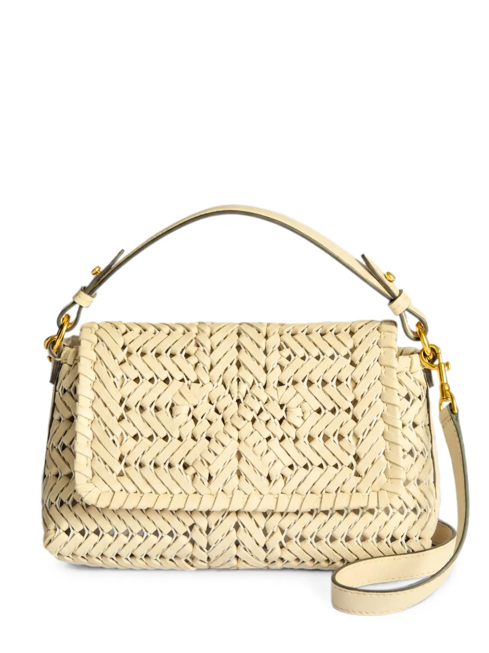 Anya Hindmarch Neeson woven cross body bag - Toni neutri