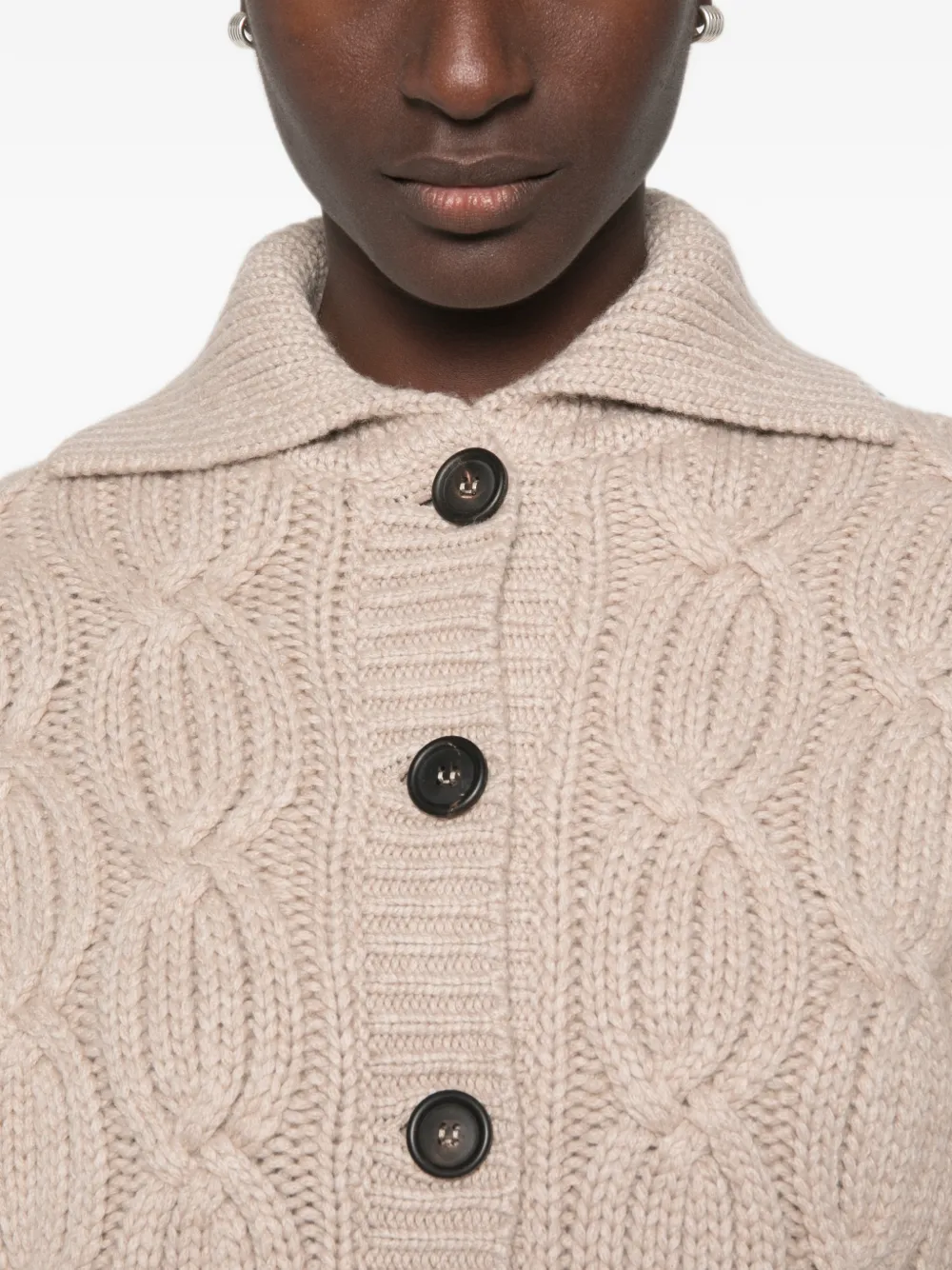 Brunello Cucinelli Button-up vest Beige